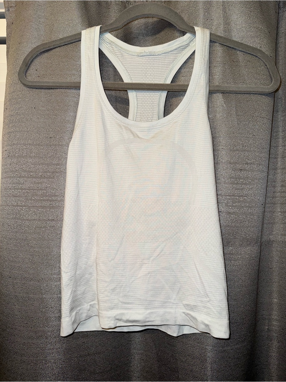 lululemon athletica White Racerback Tank Top